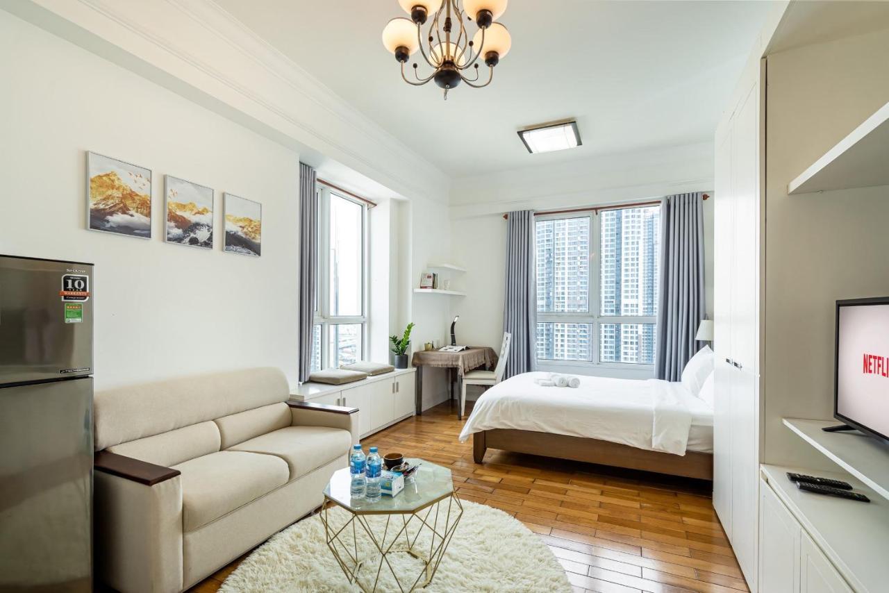 The Manor 2 Luxury Apartment Free Roof Top Pool Ho Chi Minh-stad Buitenkant foto