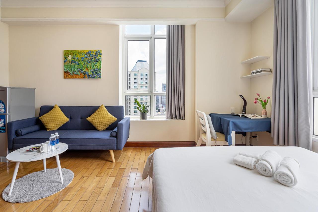 The Manor 2 Luxury Apartment Free Roof Top Pool Ho Chi Minh-stad Buitenkant foto