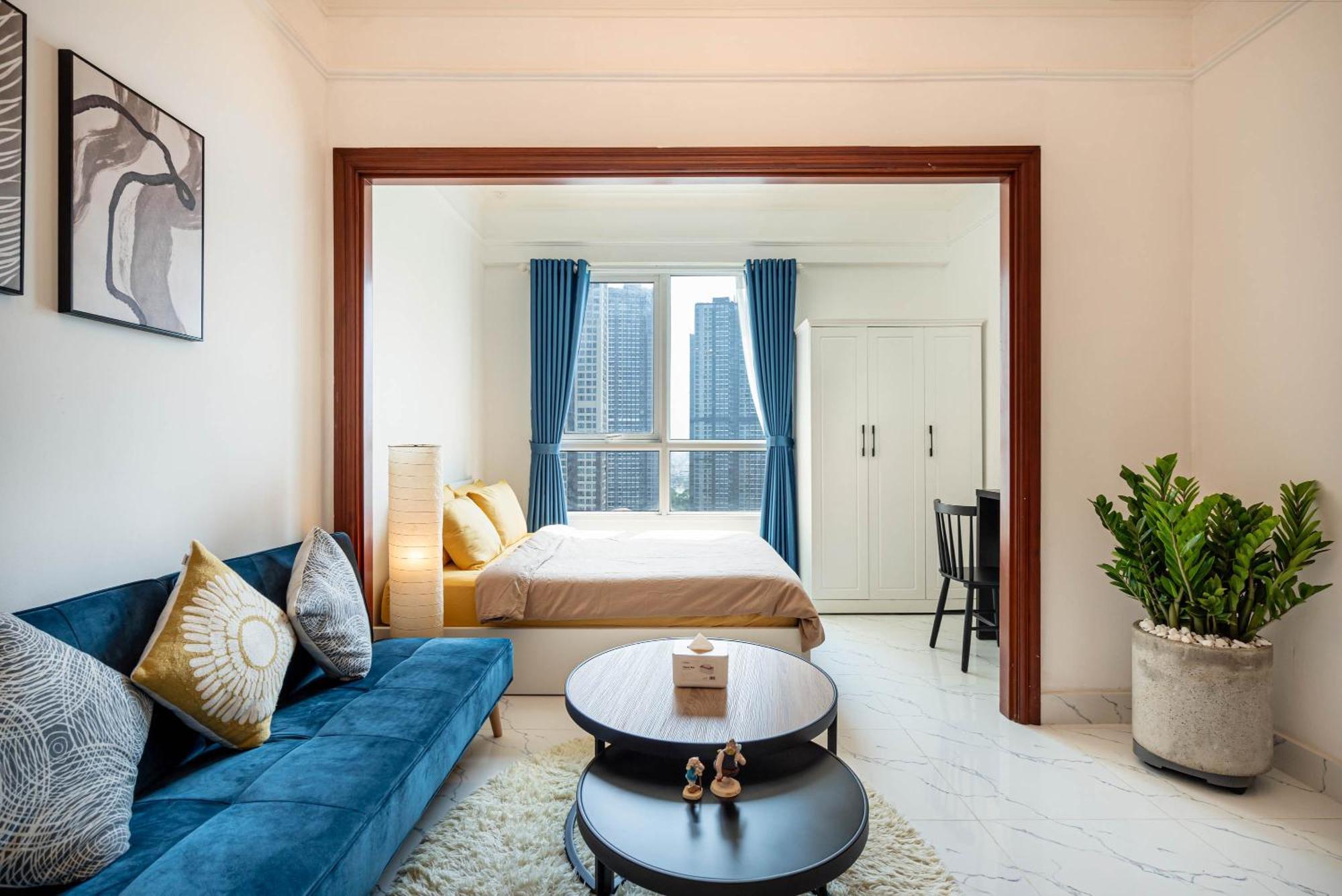 The Manor 2 Luxury Apartment Free Roof Top Pool Ho Chi Minh-stad Buitenkant foto